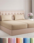 Split King Size 5 Piece Sheet Set by CGKUnlimited