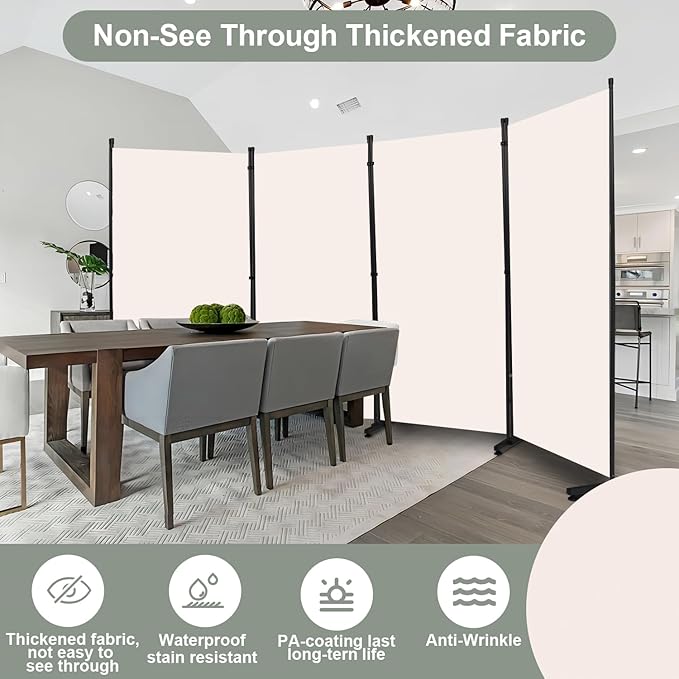 Room Divider Folding Privacy Screens - Image 3