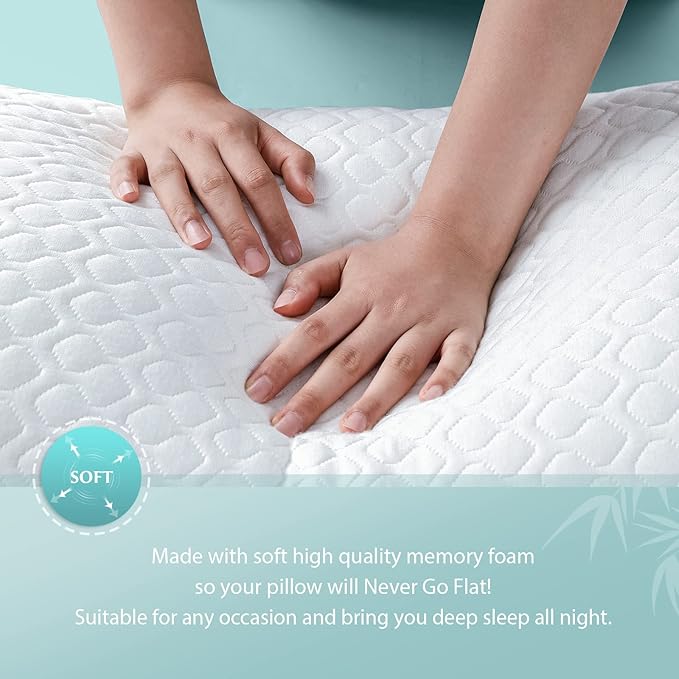 Extra Thick Body Pillow Memory Foam – Long Pillow - Image 7