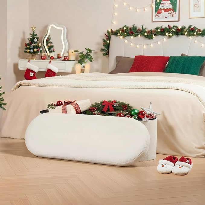 B FSOBEIIALEO Ottoman with Storage - Image 2