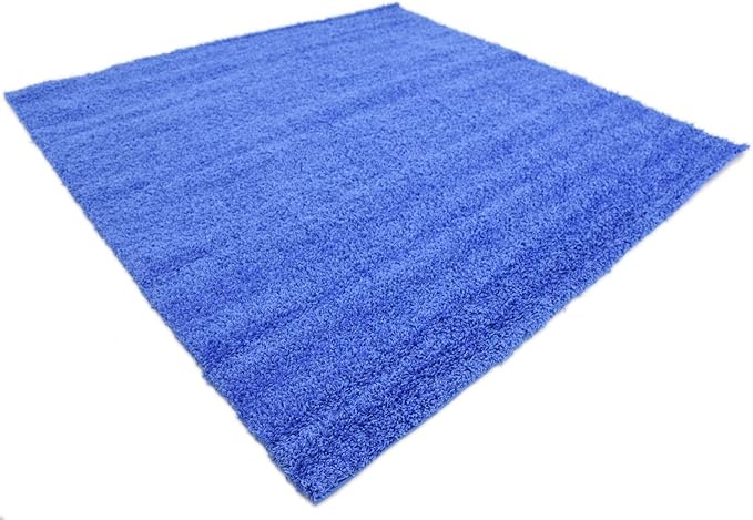 Unique Loom Solid Shag Collection Area Rug - Image 4