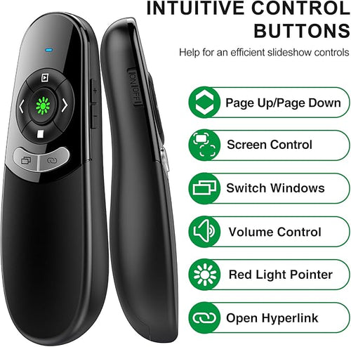 2 in 1 USB Type C Presentation Clicker - Image 2