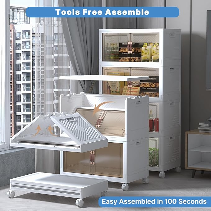 Extra Large Stackable Storage Bins - Image 2