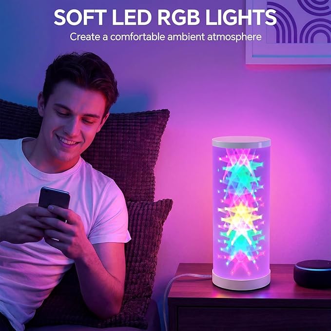 WORLD WIN Prism Glow RGB Table Lamp - Image 3