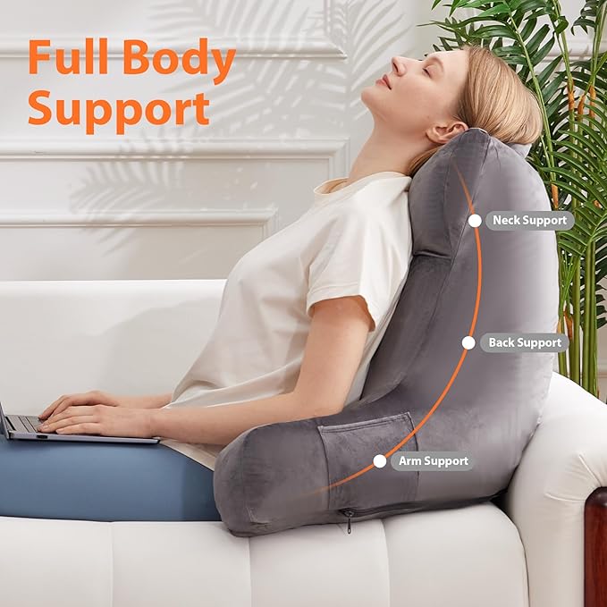 IPYNBAP Reading Pillow with Arms - Image 3