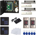 MENGQI-CONTROL 2 Door Access Control Board System 600lbs Electromagnetic Lock by MENGQI-CONTROL