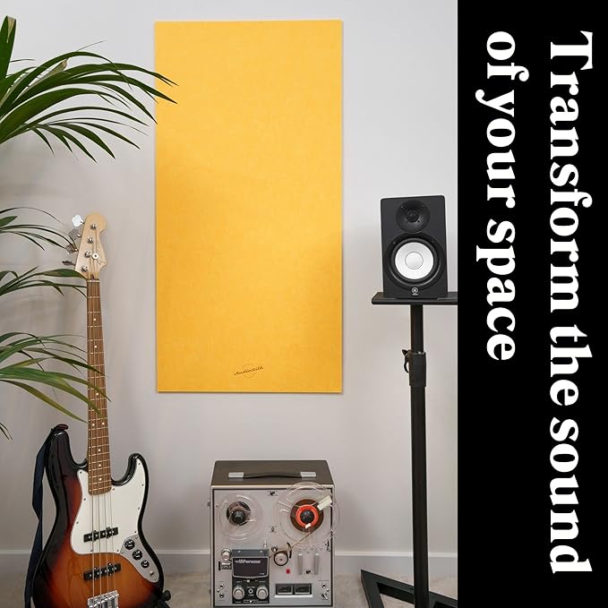 AudioSilk Acoustic Panels, 4 Pack ROOM KIT - Image 8