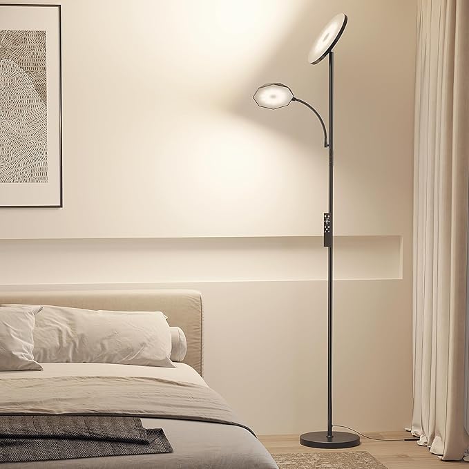 SUNMORY Floor Lamps for Living Room, 48W/4200LM Super Bright LED Floor Lamp - Image 5