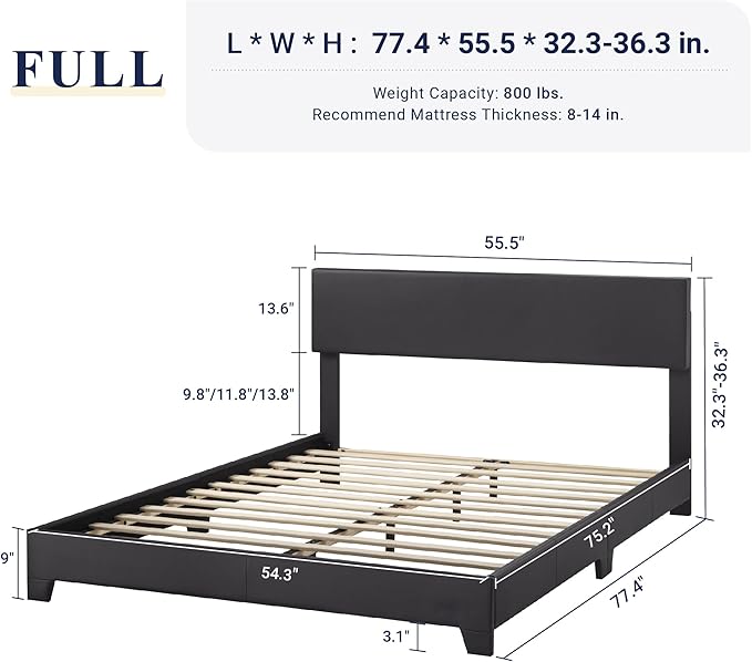 Allewie Full Size Bed Frame - Image 2