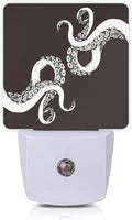Smoaffly Octopus Night Light Plug-in LED Nightlights Auto Sensor Night Lamp by Smoaffly