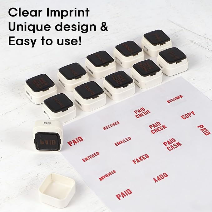 3-in-1 Office Copy/Scanned/Paid Stamps - Image 3