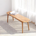 100% Solid Oak Dining Bench, Wood Bench by Wayshome