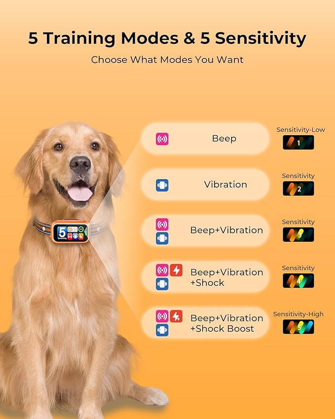 Upgraded Dog Bark Collar, Smart AI Barking Collar - Image 6