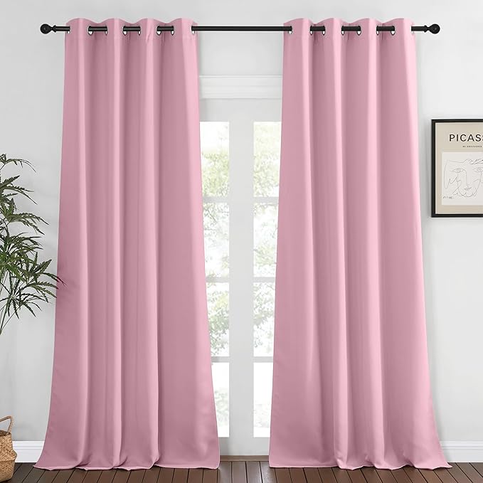 NICETOWN Blackout Curtains 120 inch Length by NICETOWN