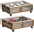 Under Bed Storage Containers by BambooSync