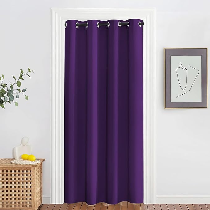 NICETOWN Blackout Doorway Curtain Drape 78 inch Long by NICETOWN