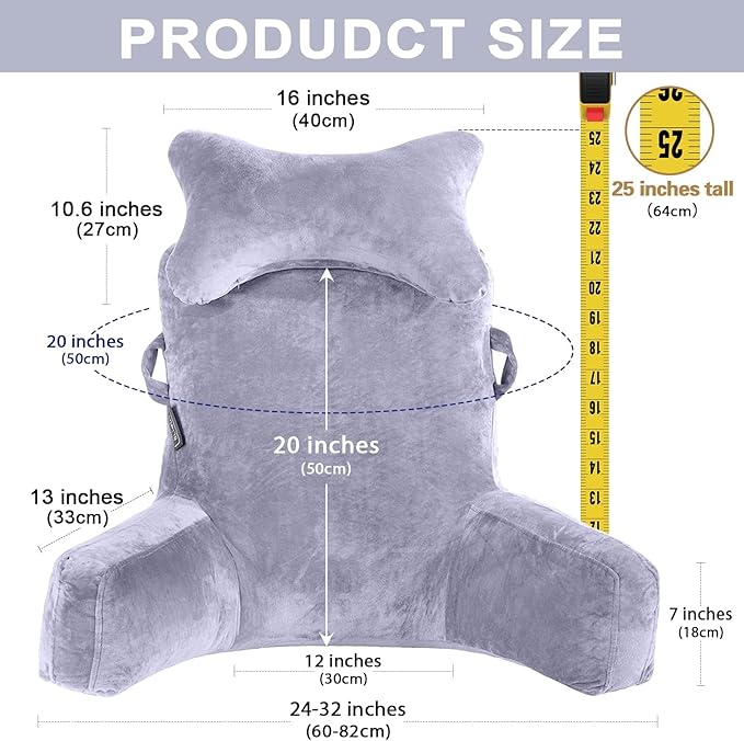 SLIGUY Reading Pillow-Bed Rest Pillow - Image 3