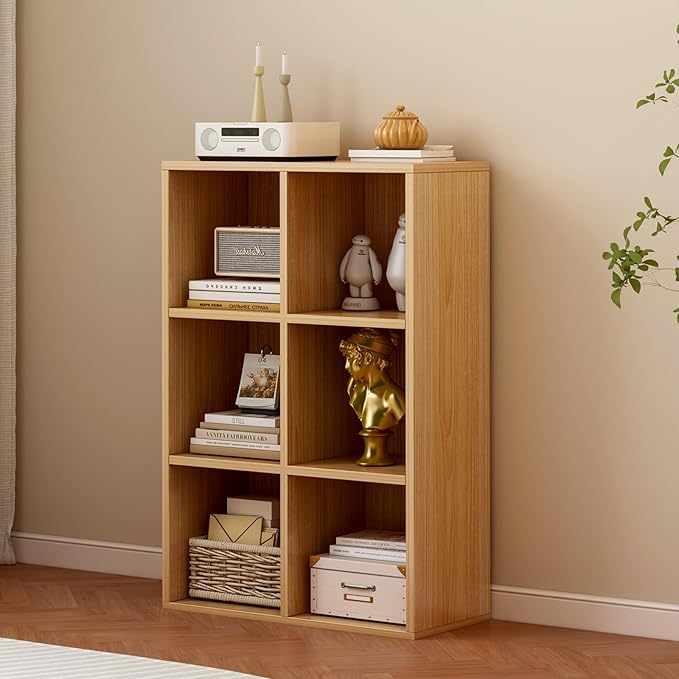 OSCHF 6-Cube Storage Shelf Bookcase by OSCHF