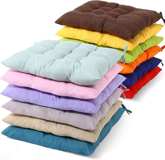 Geetery 12 Pcs Floor Pillows for Classroom Bulk Square Seating Cushions for by Geetery