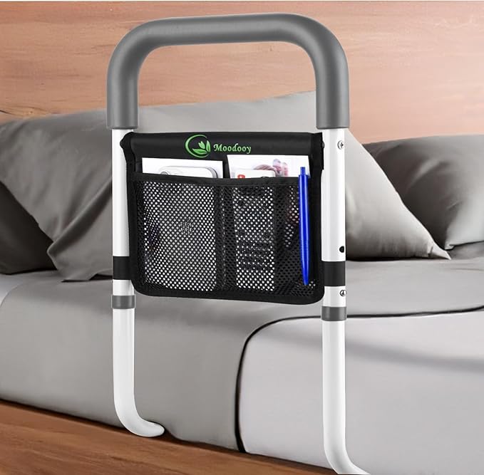 Moodooy Bed Rail for Elderly, Bed railings for Seniors, Sturdy and Stable by Moodooy