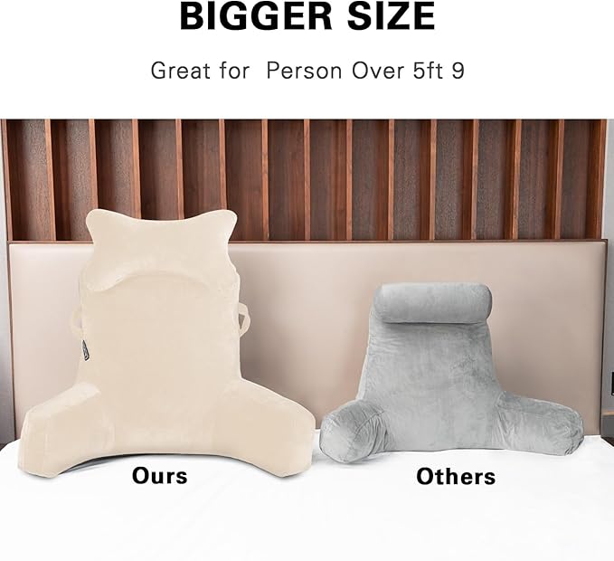 Reading Pillow-Extra Large 31" Bed Rest Pillow - Image 3