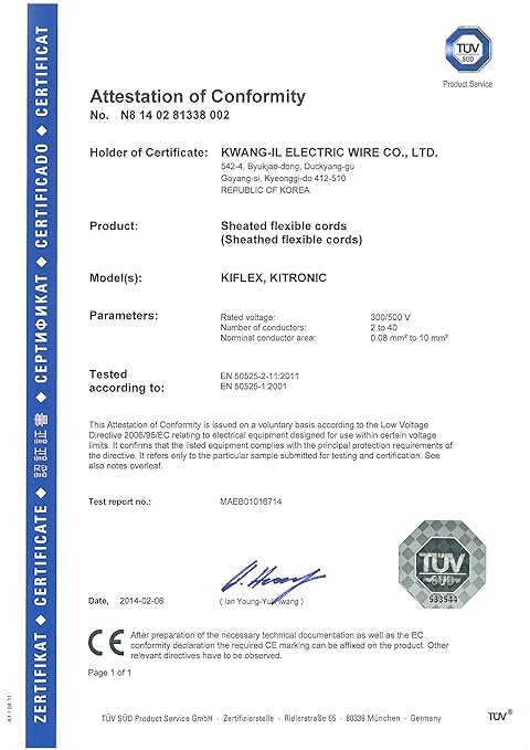 KWANGIL 8C 20AWG AMSB Shielded Cable Wire - Image 6