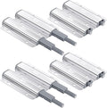 Jiayi Push Catch Metal Heavy Duty 4 Pack Double Push to Open Door Latch Touch by Jiayi