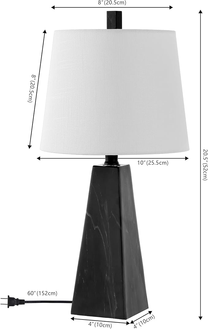 JONATHAN Y JYL1037D-SET2 Owen 20.5" Resin LED Table Lamp Contemporary, Living - Image 4