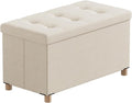 BRIAN & DANY 30 Inches Folding Storage Ottoman Bench, Ottoman by BRIANDANY