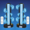 BAIMNOCM UV-C Lamp for Dust Mite 38 Watt 2 Pack, UVC Germicidal Lamp by BAIMNOCM
