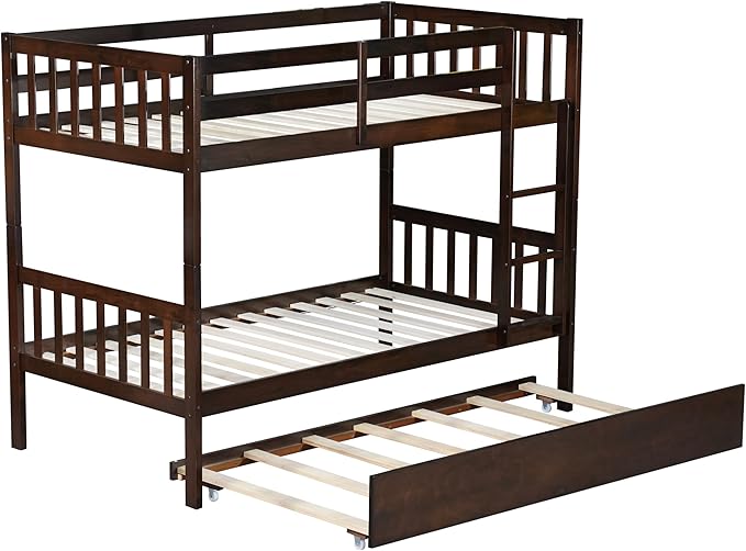 Bellemave Twin Over Twin Bunk Bed - Image 6