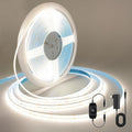 COB LED Strip, Neutral White 4000K LED Light Dimmable LED Strip, 8mm Width by AUZIWECOBLEDStripLights