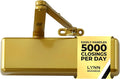 LYNN HARDWARE Extra Heavy Duty Automatic Door Closer by LYNNHARDWARE