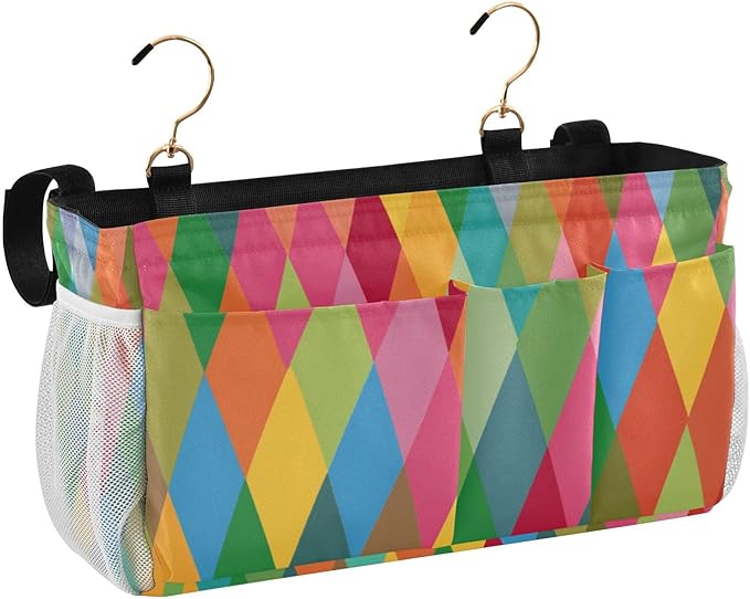 Bedside Caddy Hanging Bunk Bed Caddy Bed Organizer Hanging Pocket - Image 2
