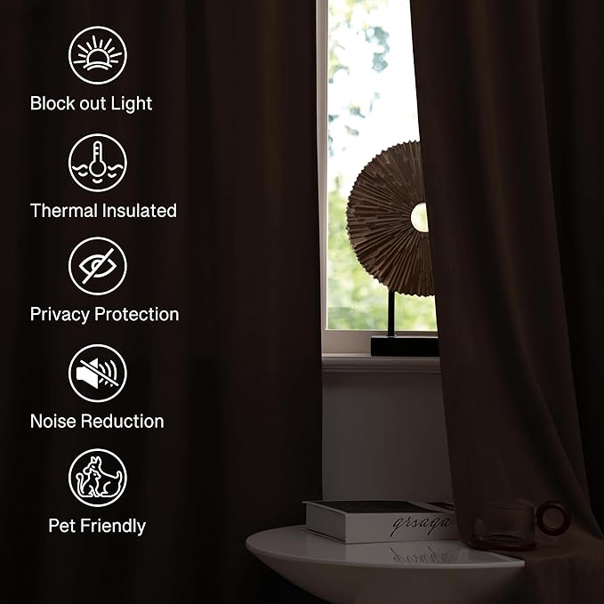 StangH Reddish Brown Curtains 84 inch Long - Image 7