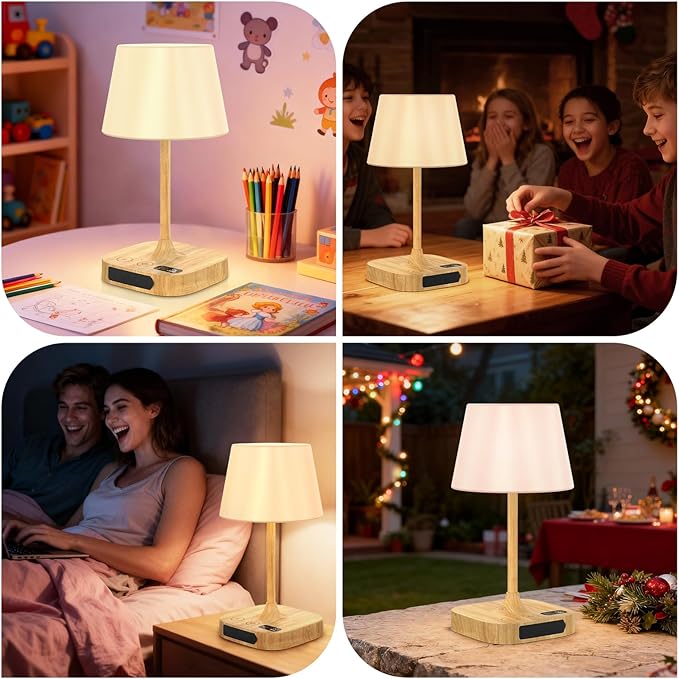 Outdoor Table Lamp - 8000mAh Cordless Rechargeable Battery - Image 6