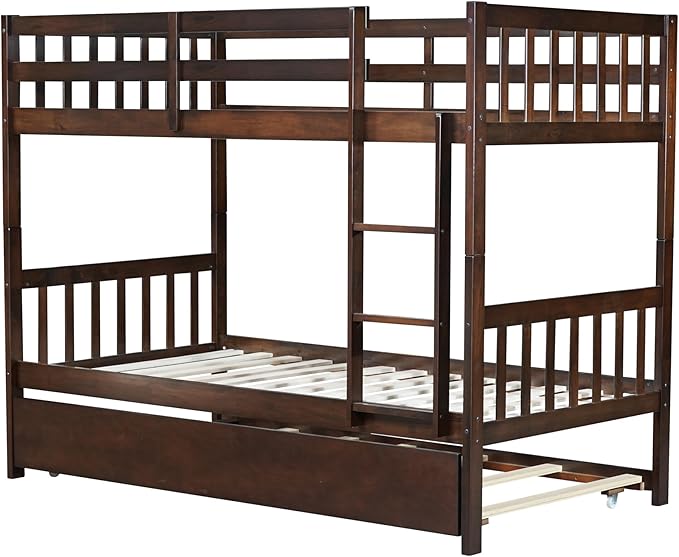 Bellemave Twin Over Twin Bunk Bed - Image 9