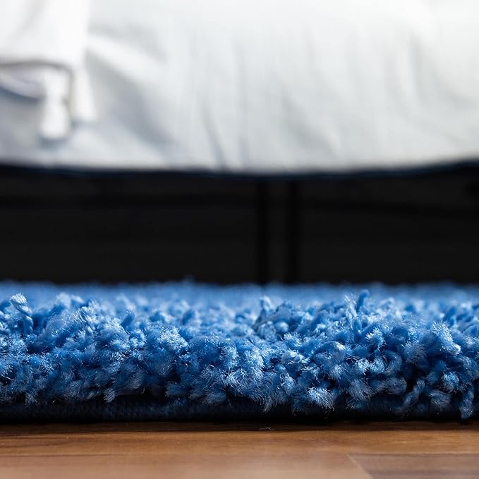 Unique Loom Solid Shag Collection Area Rug - Image 12