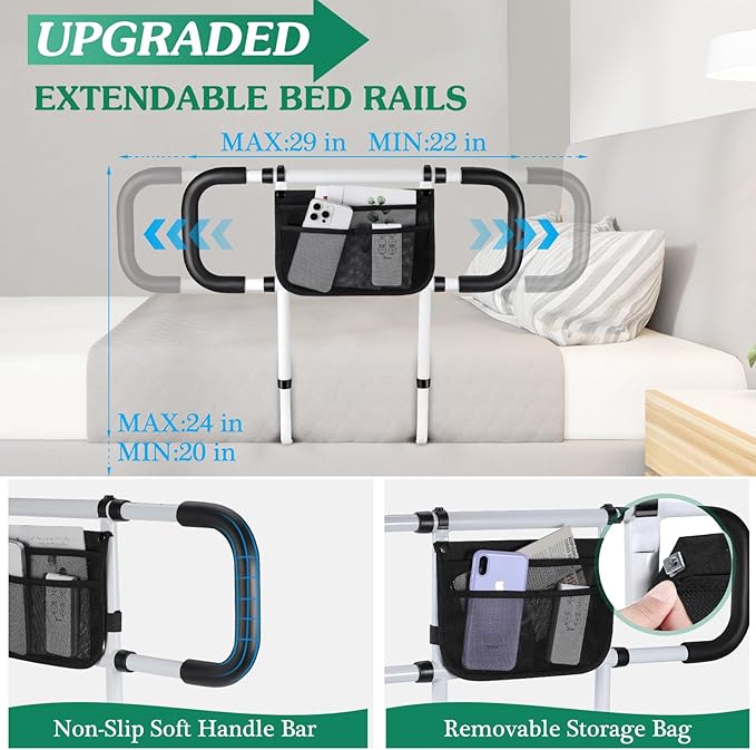 Bed Rails for Elderly Adults Safety - Image 2