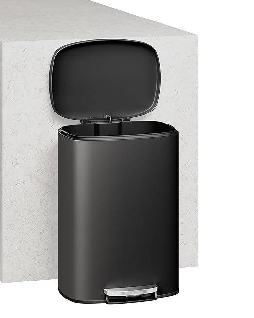 GarveeHome 13 Gal & 2.6 Gal Trash Can Combo Set, Kitchen Trash Can and Bathroom - Image 5
