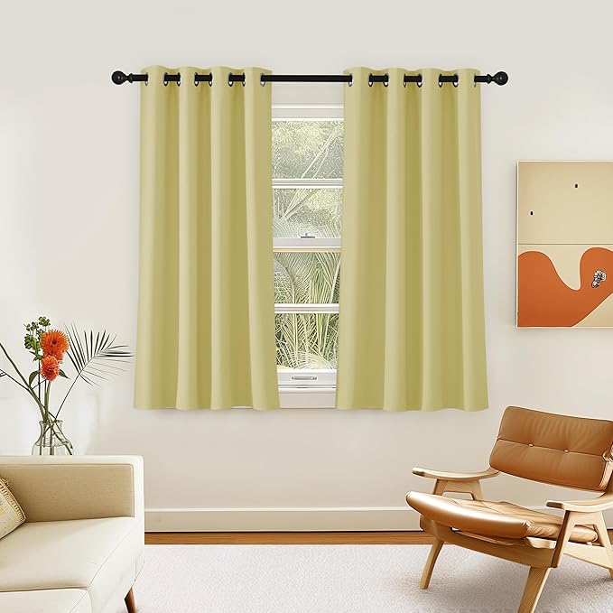 NICETOWN Room Darkening Short Curtain 54 inches Long by NICETOWN