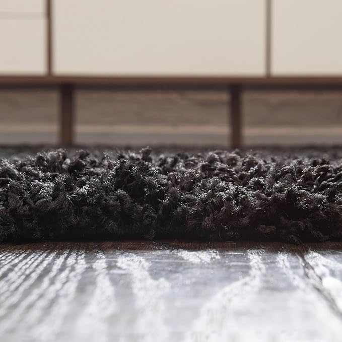 Unique Loom Solid Shag Collection Area Rug - Image 12