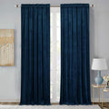 StangH Navy Blue Curtains by StangH