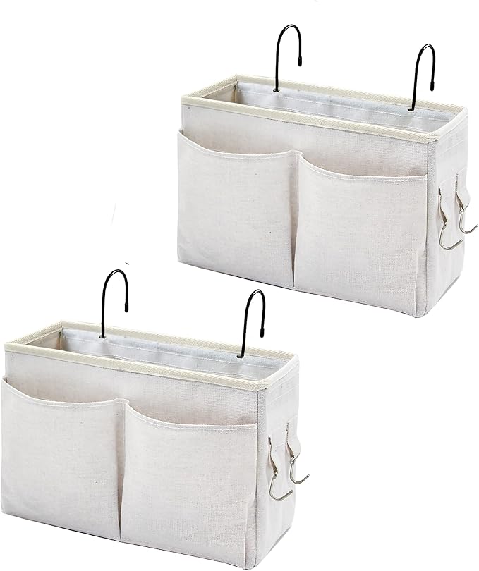 Someteth Bedside Caddy Organizer & Bedside Storage Basket Multi-Function by Someteth