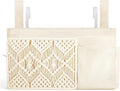 Mkono Bedside Caddy Hanging Organizer, Boho Macrame Storage by Mkono