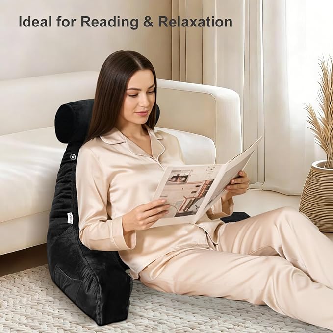 mittaGonG Reading Pillow for Sitting in Bed Adult - Image 2
