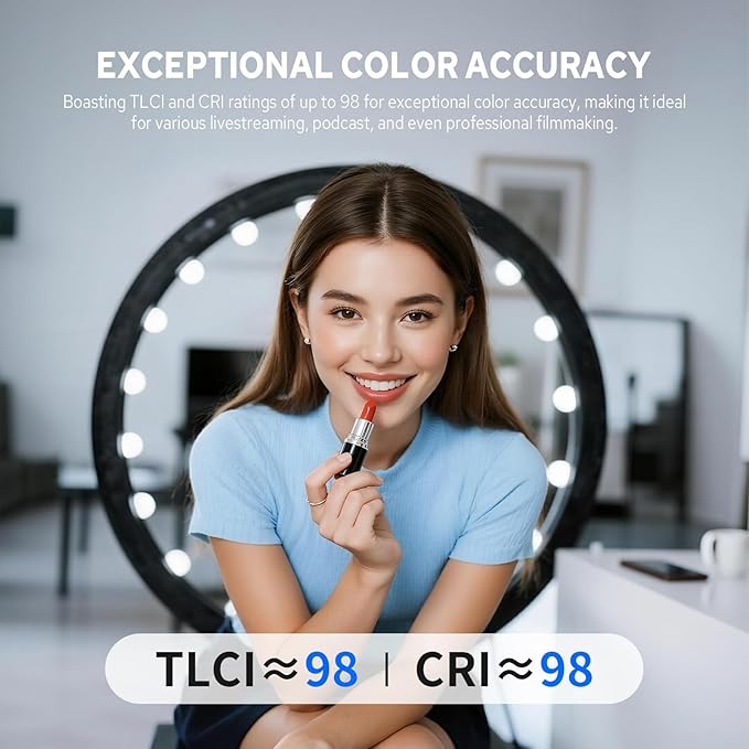 Godox Litemons LE200Bi Bicolor LED Video Light, 220W 57700Lux@1M CRI98+ Bowens - Image 4