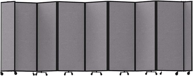 Versare Room Divider 360 Portable Wall Partition | Folding Panels | Large by VERSARE