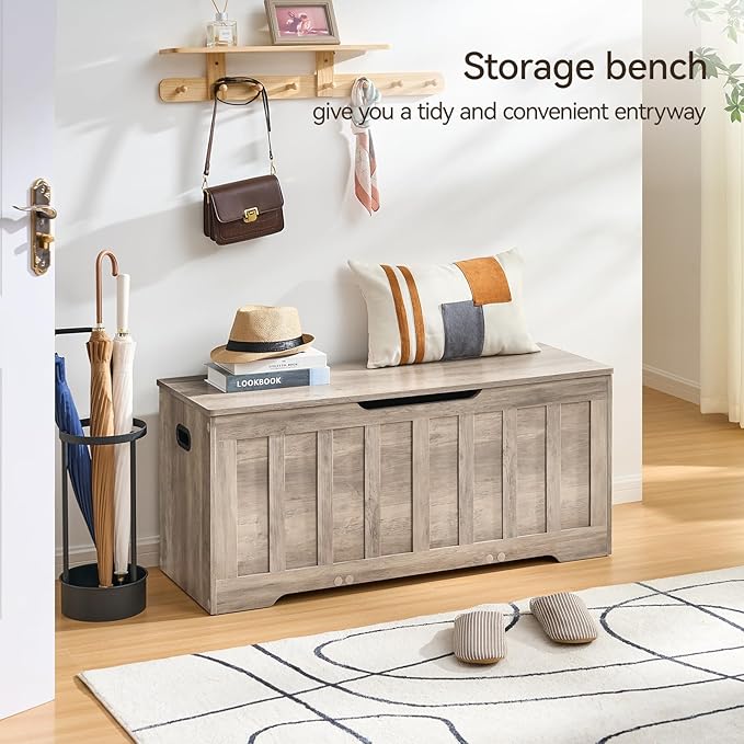 VANKILEY 43.3" Storage Chest Extra Large, Storage Trunk - Image 4