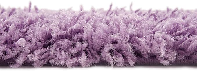 Unique Loom Solid Shag Collection Area Rug - Image 10